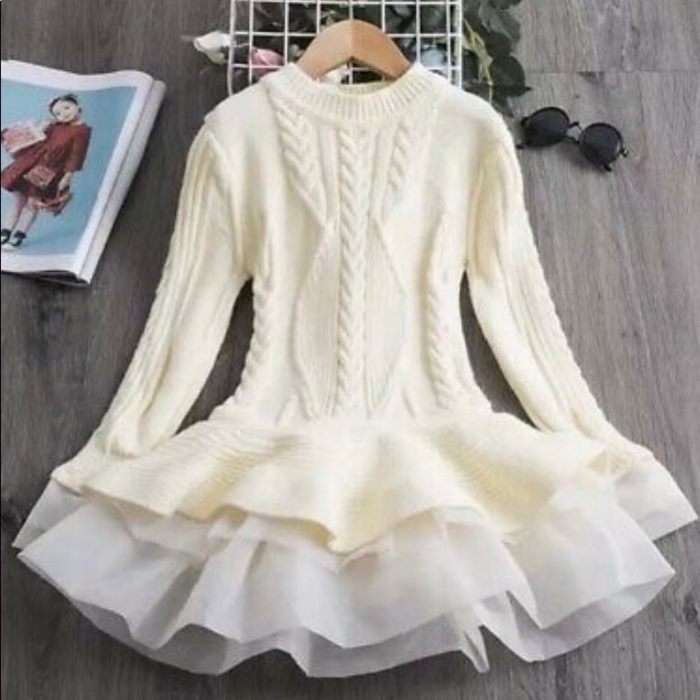 Sweater tutu dress
